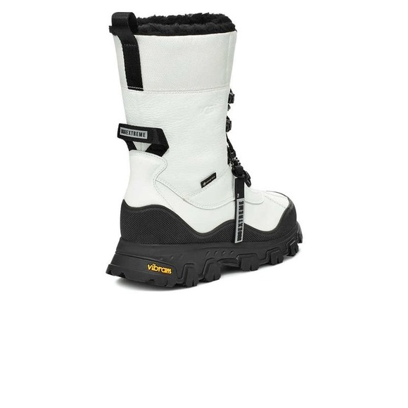 UGG Adirondack Meridian White Leather Waterproof Women's Boots Size US 9 NWT ❄️ - Picture 6 of 11